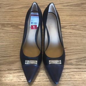 Coach Chesnut/ Bronze Zan Mat Calf Pumps - 8M